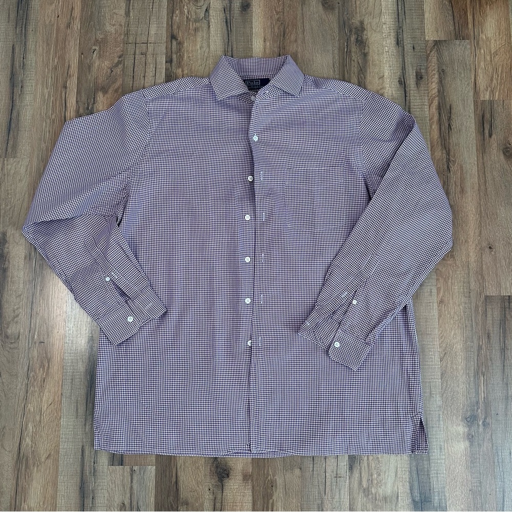 Polo by Ralph Lauren Men’s Checkered Button Down Shirt